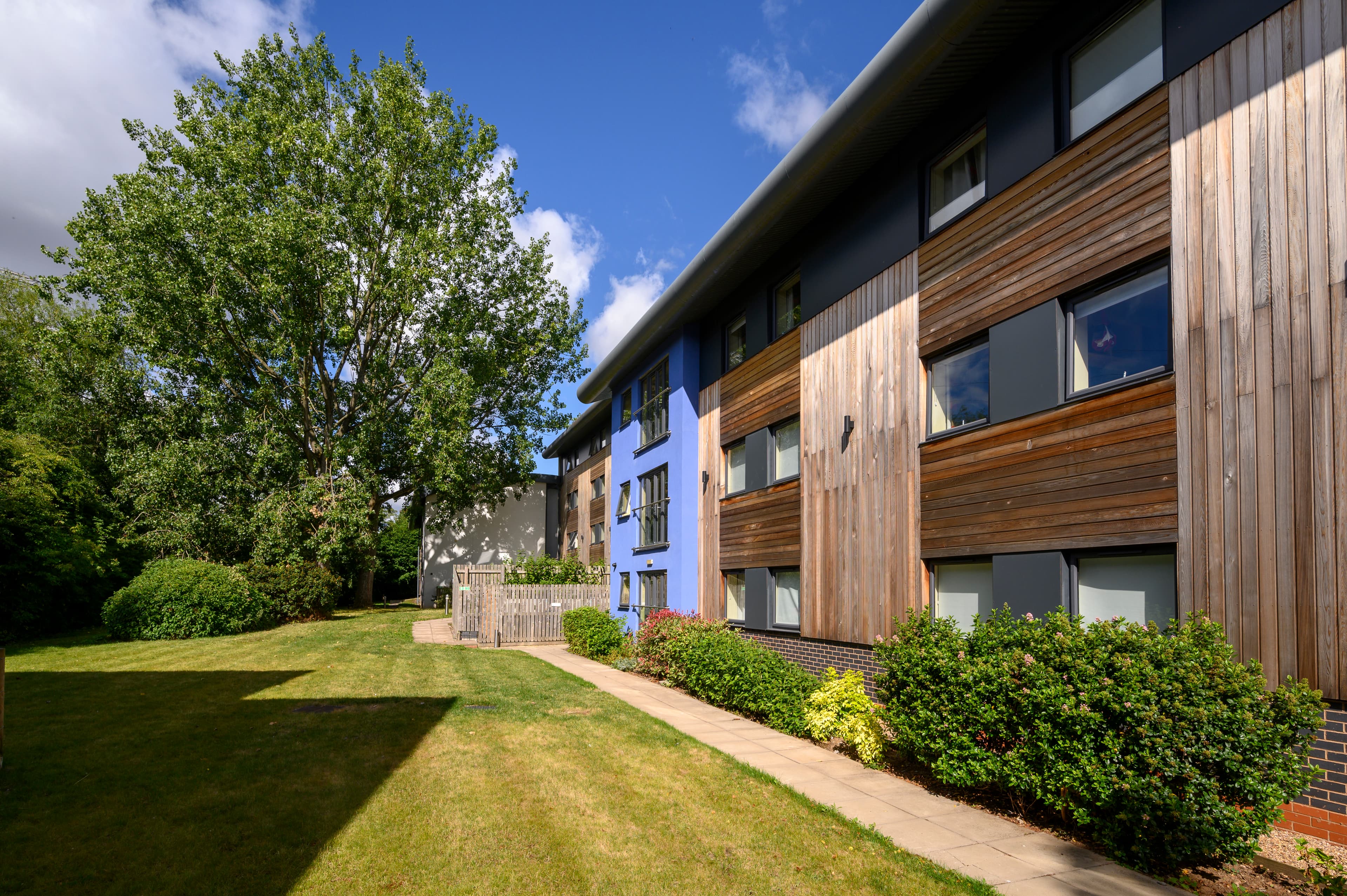Exterior of Premier Student Halls accommodation